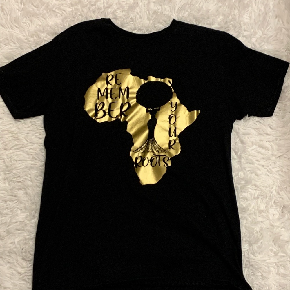 “Remember your roots” t-shirt